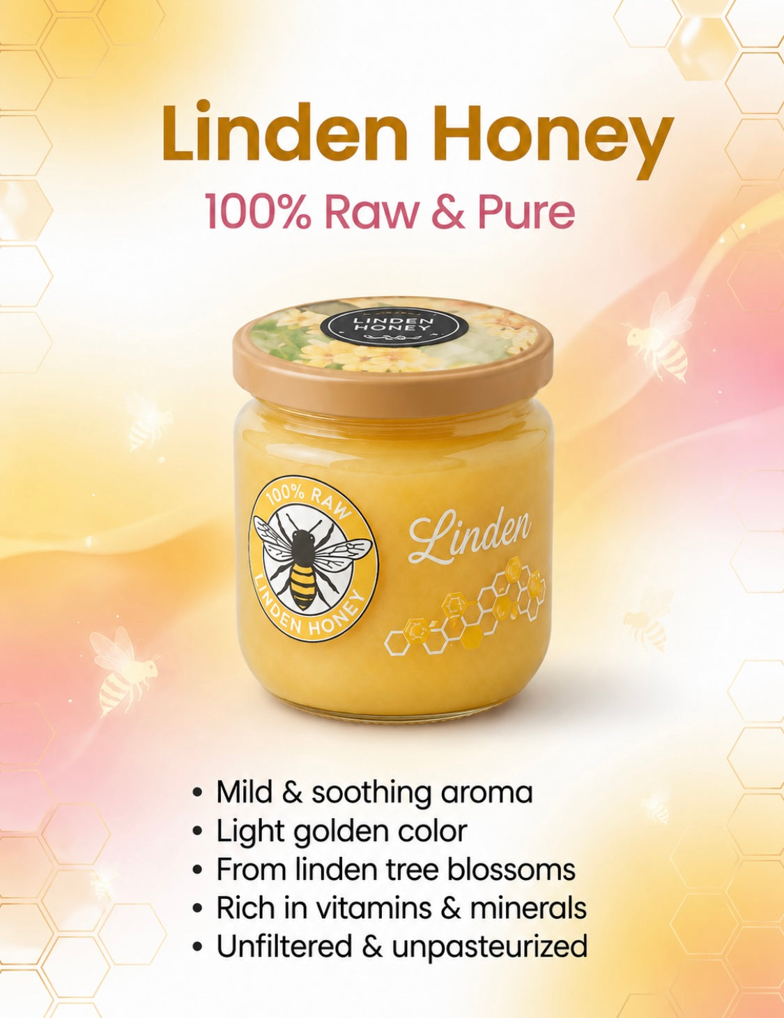 Linden honey